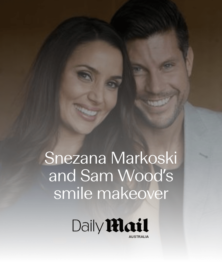 Snezana Markoski and Sam Wood’s smile makeover