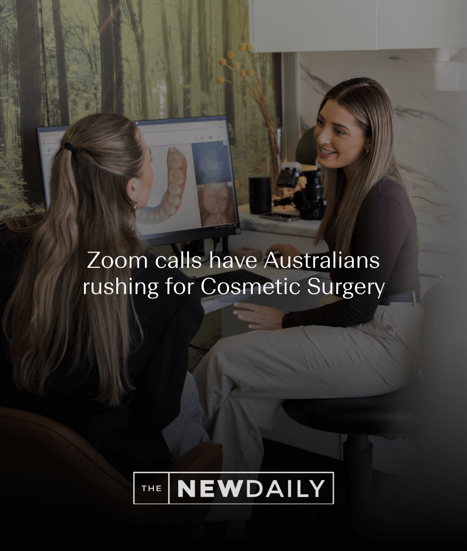 Zoom calls have Australians rushing for Cosmetic Surgery